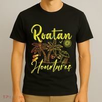 Roatan Souvenirs Honduras Beach Honduras Vacation Roatan T-Shirt thumb 3