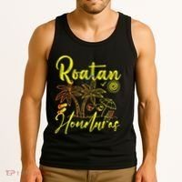Roatan Souvenirs Honduras Beach Honduras Vacation Roatan Tank Top thumb 3