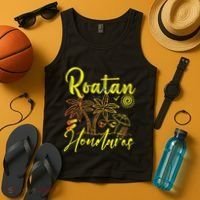 Roatan Souvenirs Honduras Beach Honduras Vacation Roatan Tank Top thumb 4