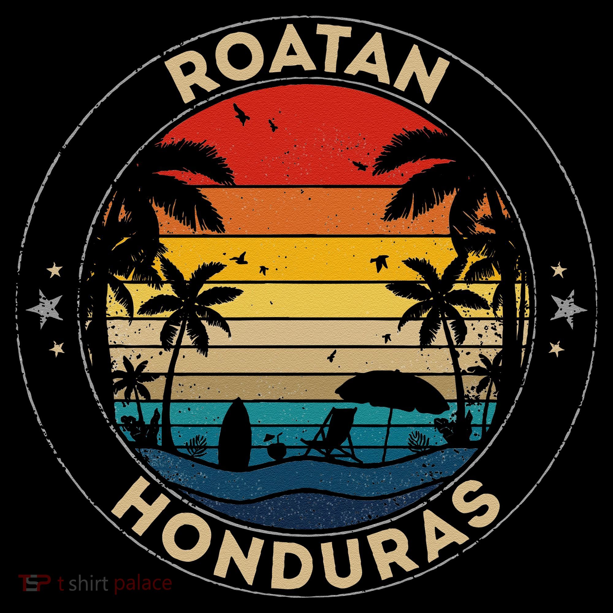 Roatan Souvenir Honduras Reminder Long Sleeve Shirt
