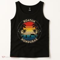 Roatan Souvenir Honduras Reminder Tank Top thumb 2