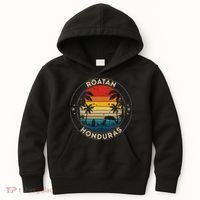 Roatan Souvenir Honduras Reminder Kids Hoodie thumb 0