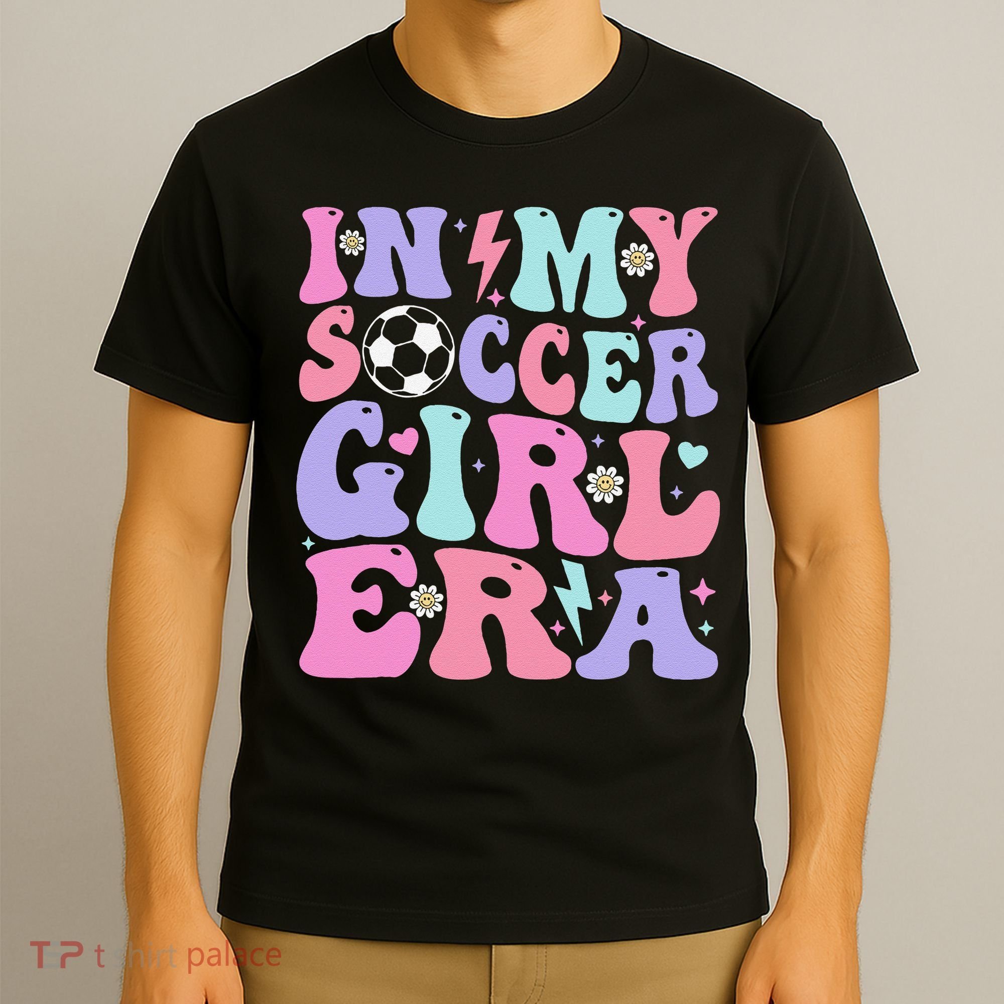 Retro Soccer In My Soccer Girl Era Gift T-Shirt