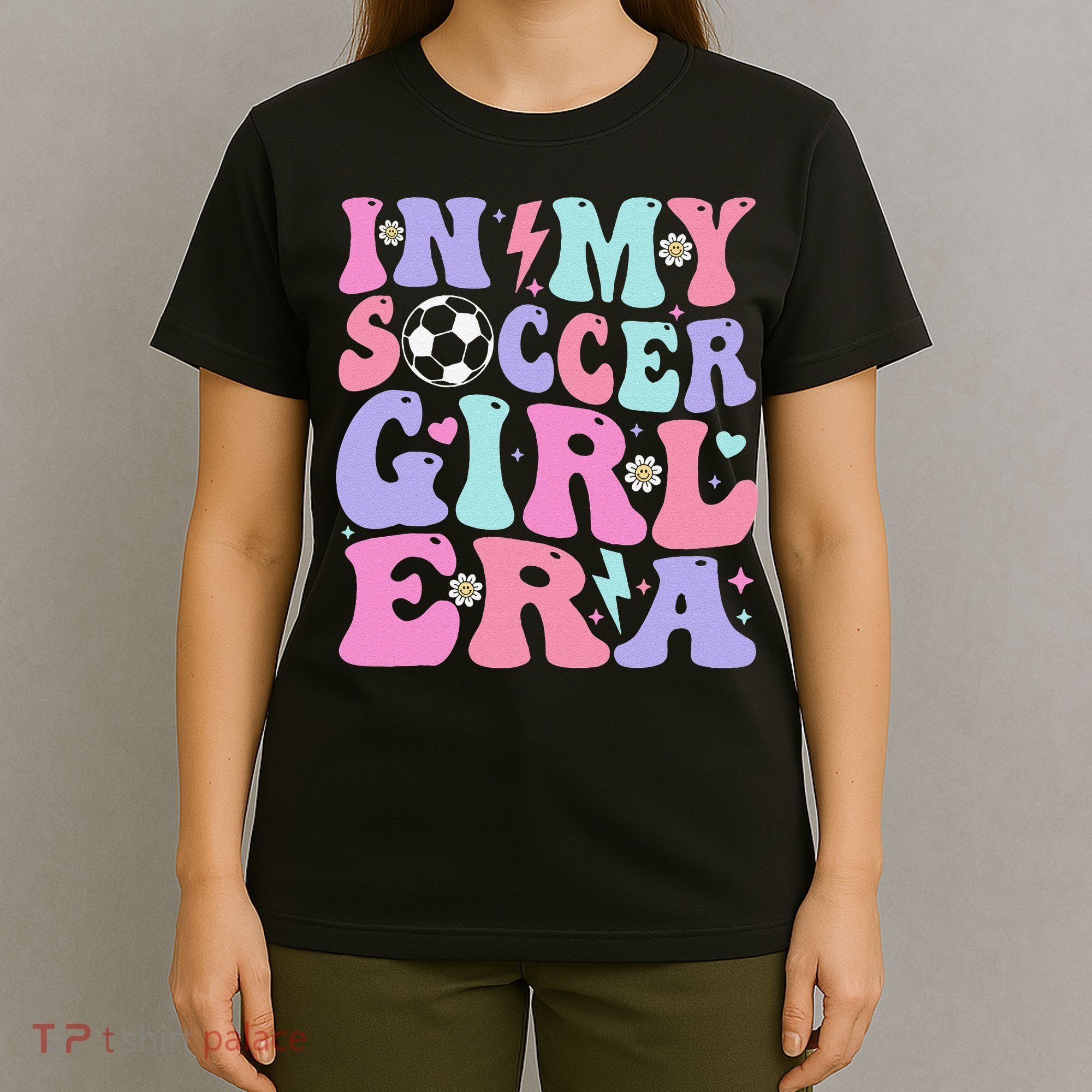 Retro Soccer In My Soccer Girl Era Gift T-Shirt