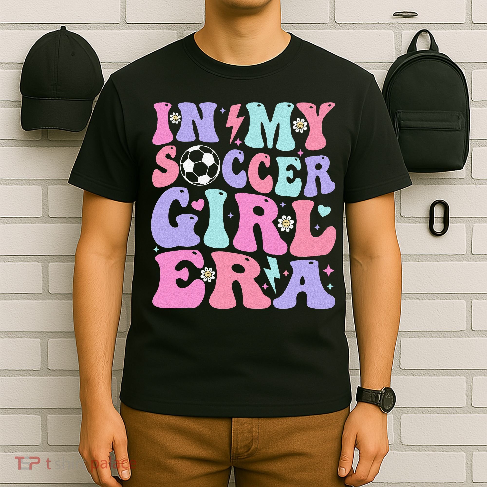 Retro Soccer In My Soccer Girl Era Gift T-Shirt