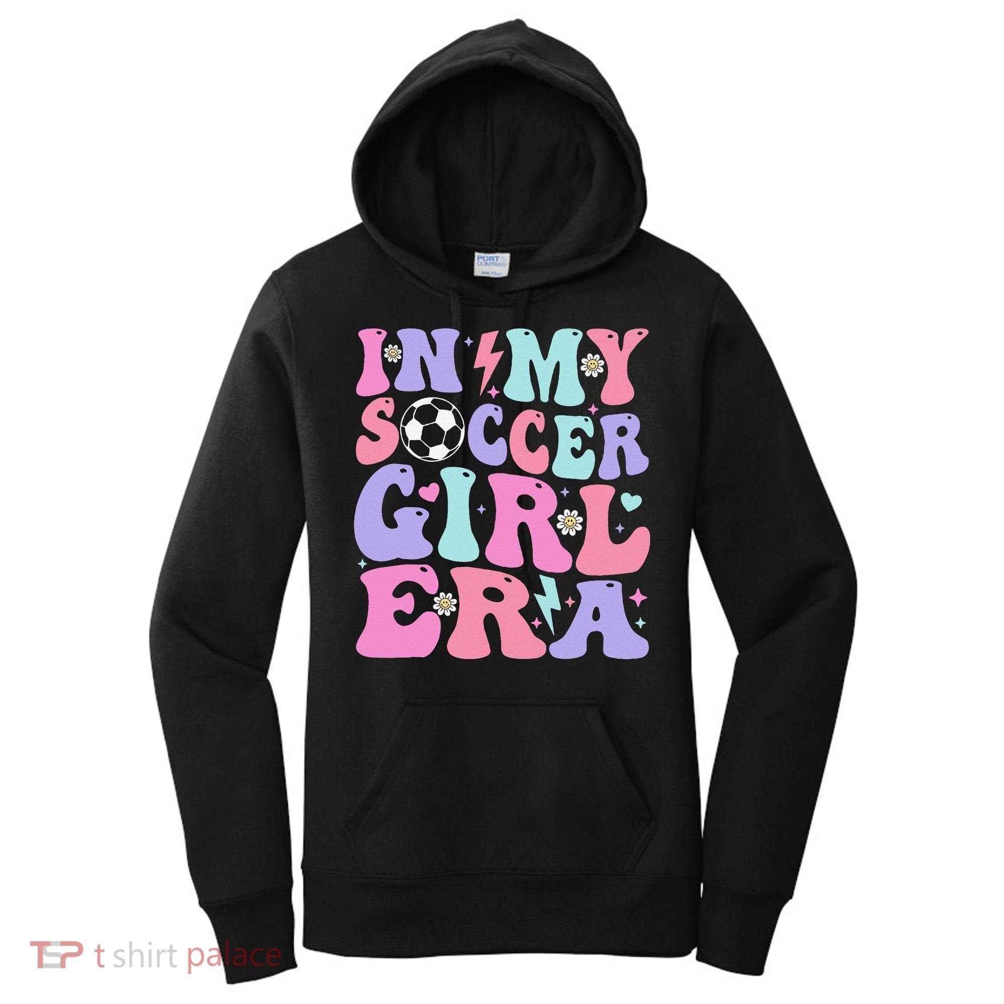 Retro Soccer In My Soccer Girl Era Gift Women's Hoodie