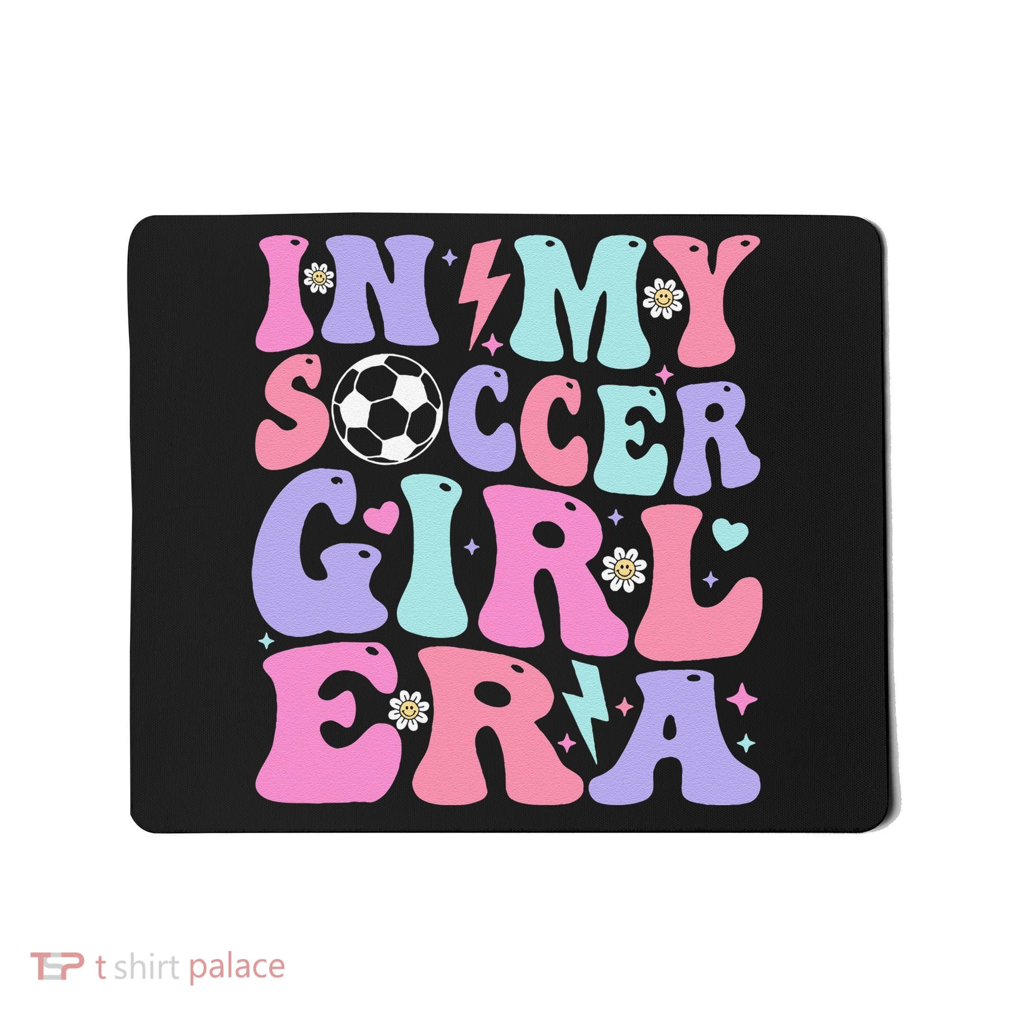 Retro Soccer In My Soccer Girl Era Gift Mousepad