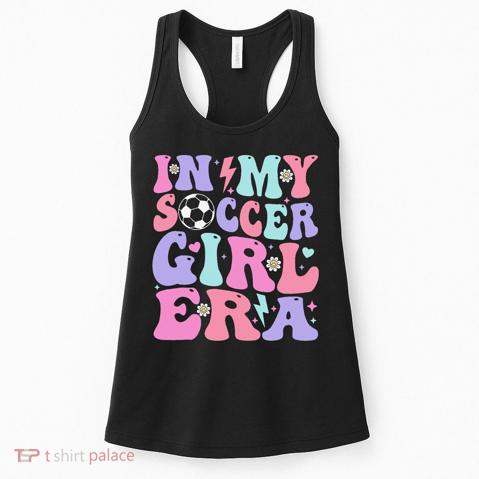 Retro Soccer In My Soccer Girl Era Gift Women's Tank Top