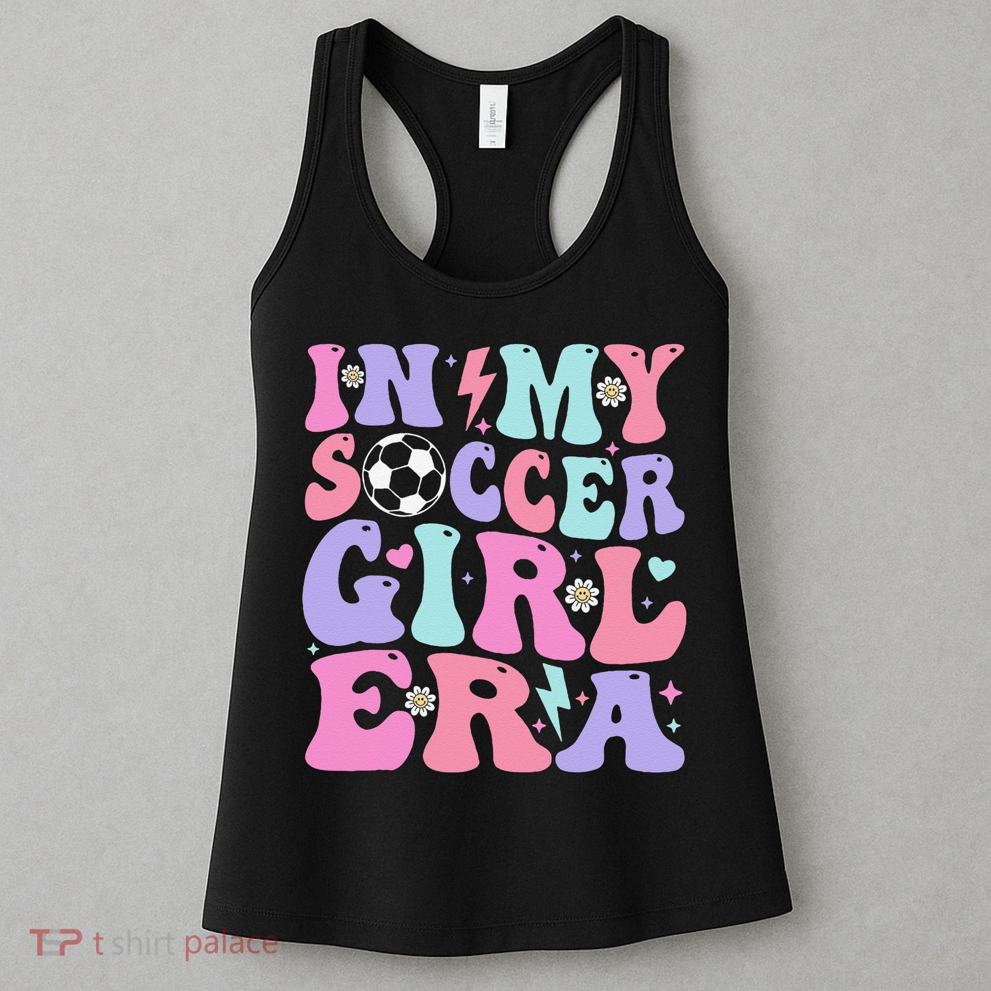 Retro Soccer In My Soccer Girl Era Gift Women's Tank Top