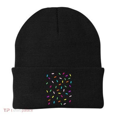 Rainbow Sprinkles Ice Cream Costume Halloween Beanie
