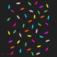 Rainbow Sprinkles Ice Cream Costume Halloween Golf Towel thumb 3