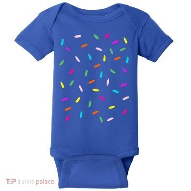 Rainbow Sprinkles Ice Cream Costume Halloween Baby Bodysuit