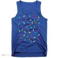 Rainbow Sprinkles Ice Cream Costume Halloween Tank Top thumb 0