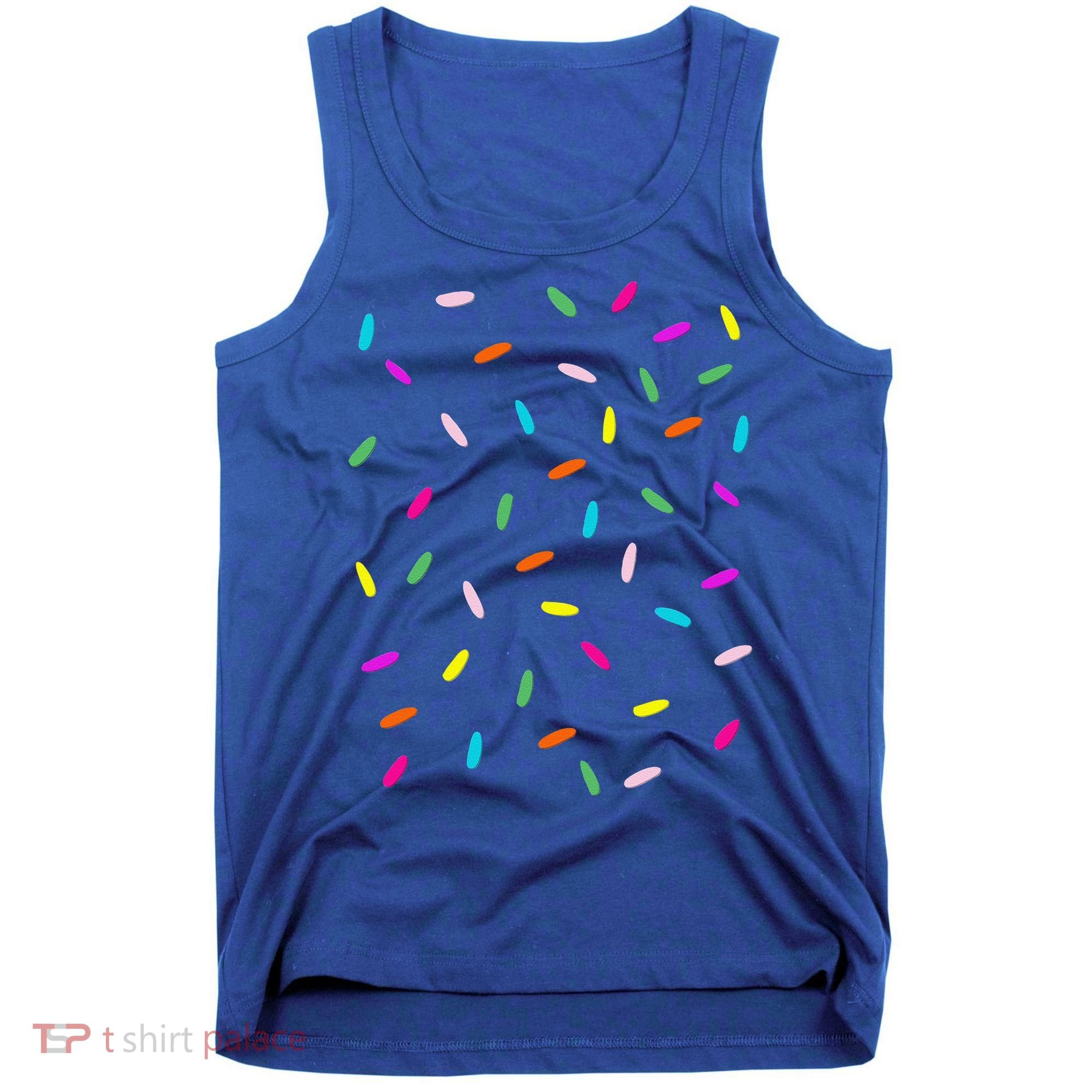Rainbow Sprinkles Ice Cream Costume Halloween Tank Top