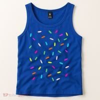 Rainbow Sprinkles Ice Cream Costume Halloween Tank Top thumb 2