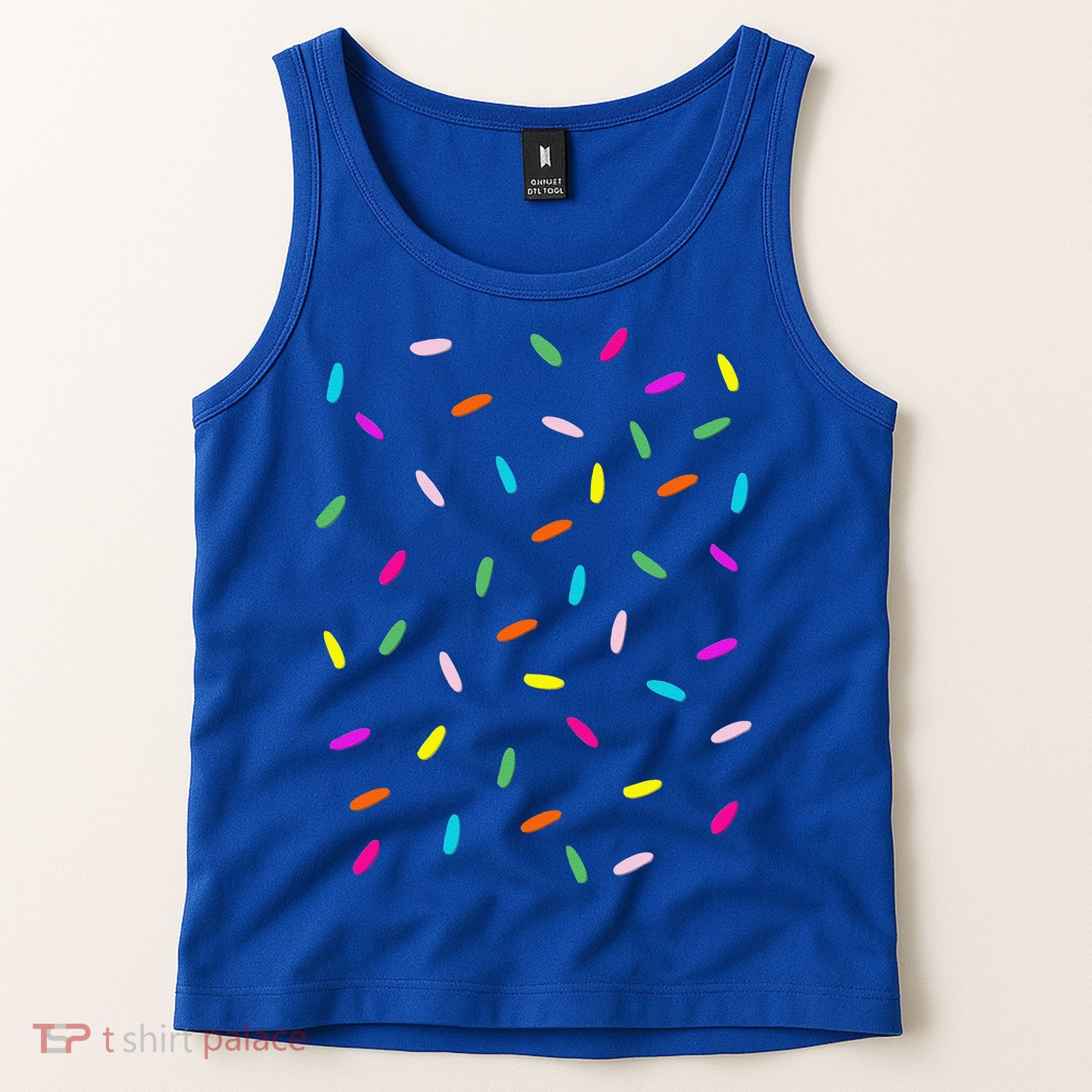 Rainbow Sprinkles Ice Cream Costume Halloween Tank Top