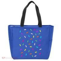 Rainbow Sprinkles Ice Cream Costume Halloween Tote Bag thumb 0