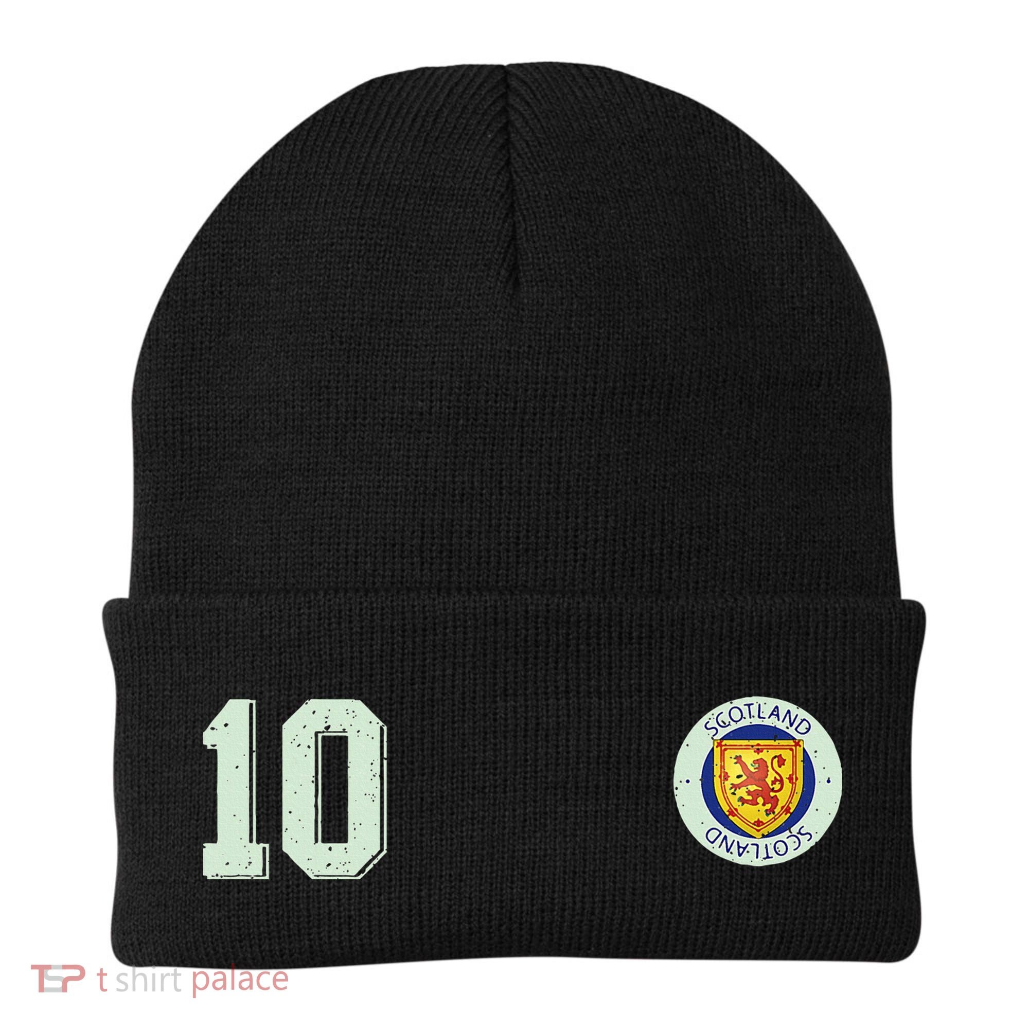 Retro Soccer Inspired Scotland Beanie