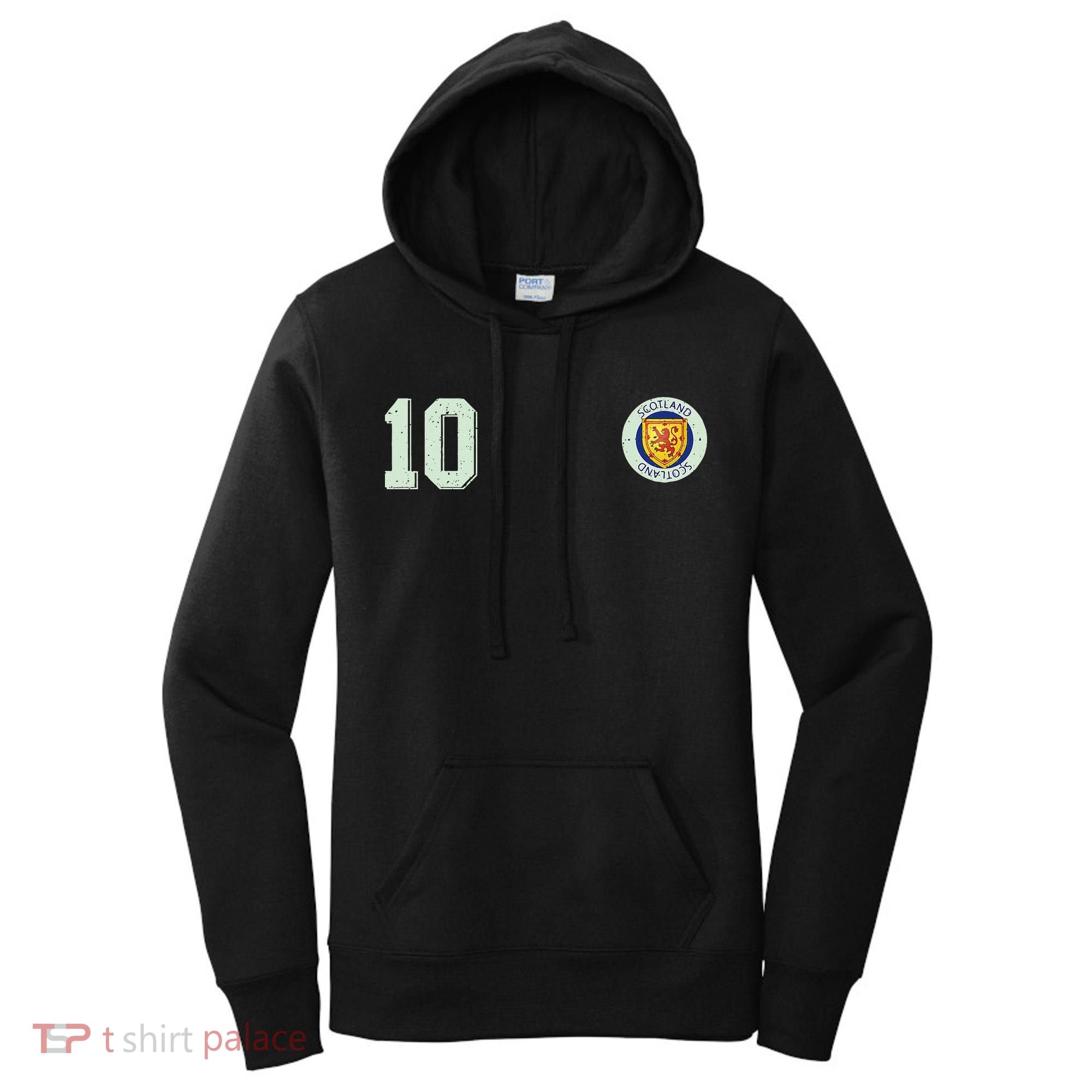 Retro Soccer Inspired Scotland Women's Hoodie