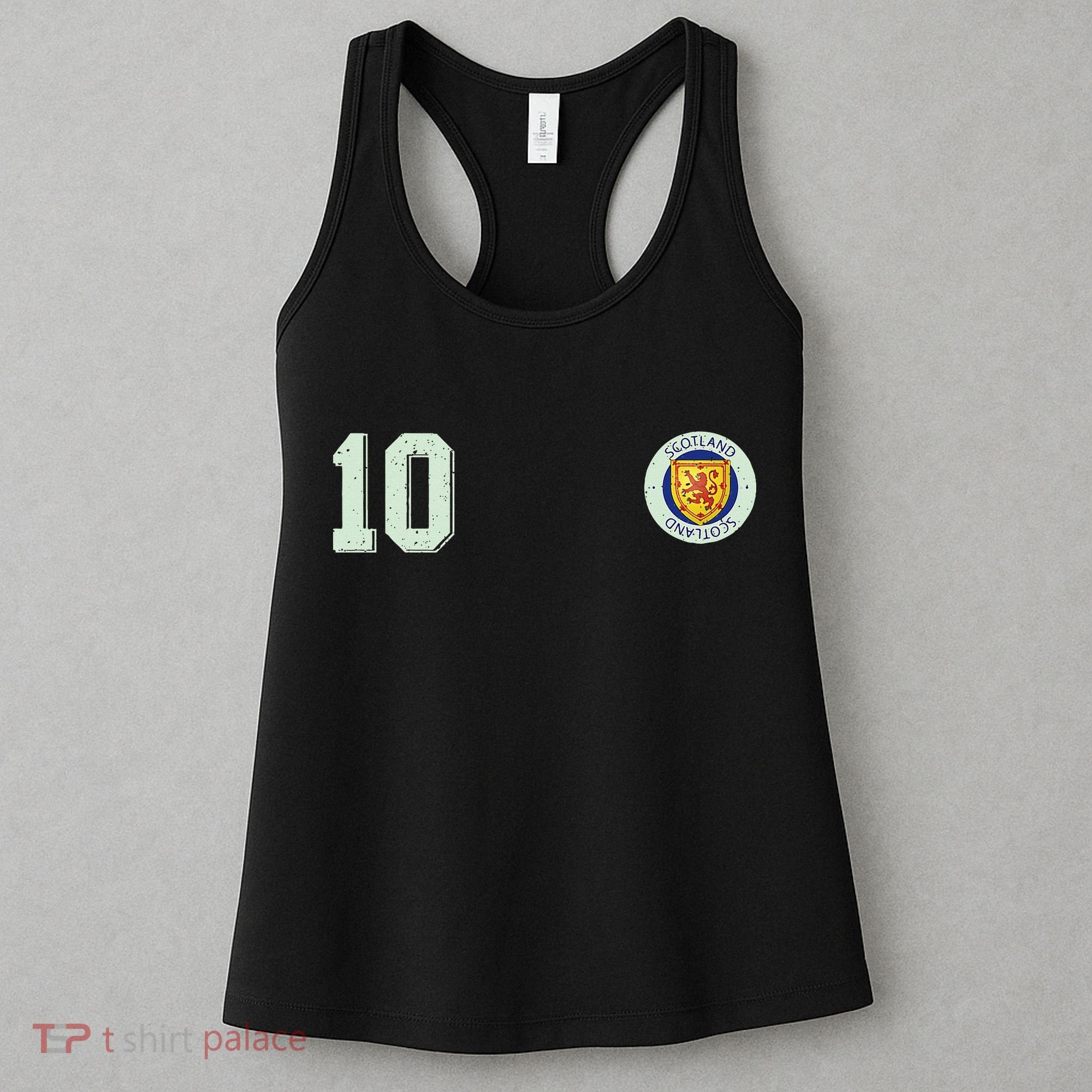 Retro Soccer Inspired Scotland Women's Tank Top