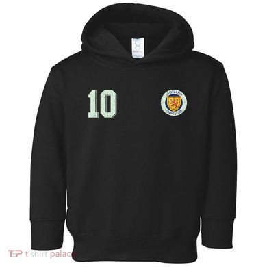 Retro Soccer Inspired Scotland Toddler Hoodie