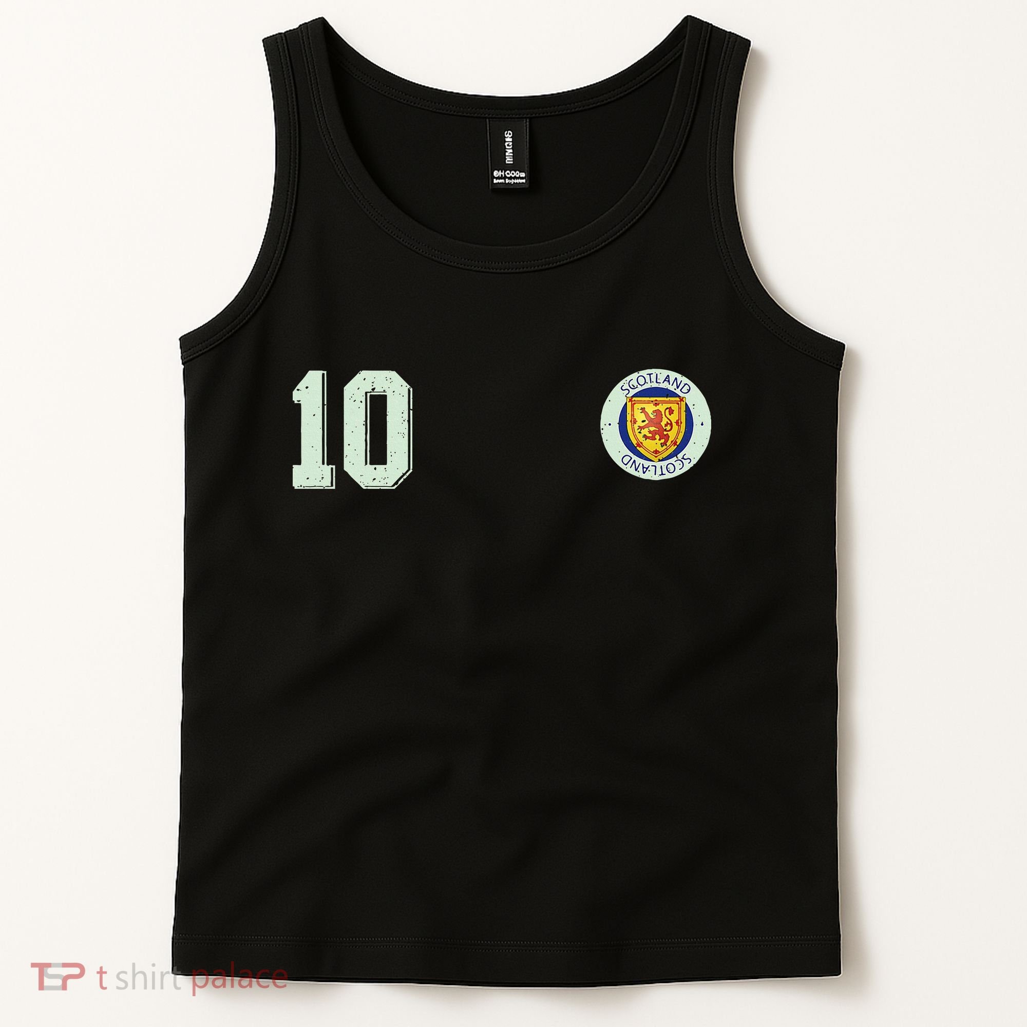Retro Soccer Inspired Scotland Tank Top