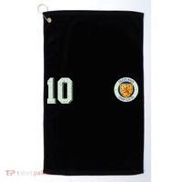 Retro Soccer Inspired Scotland Golf Towel thumb 0
