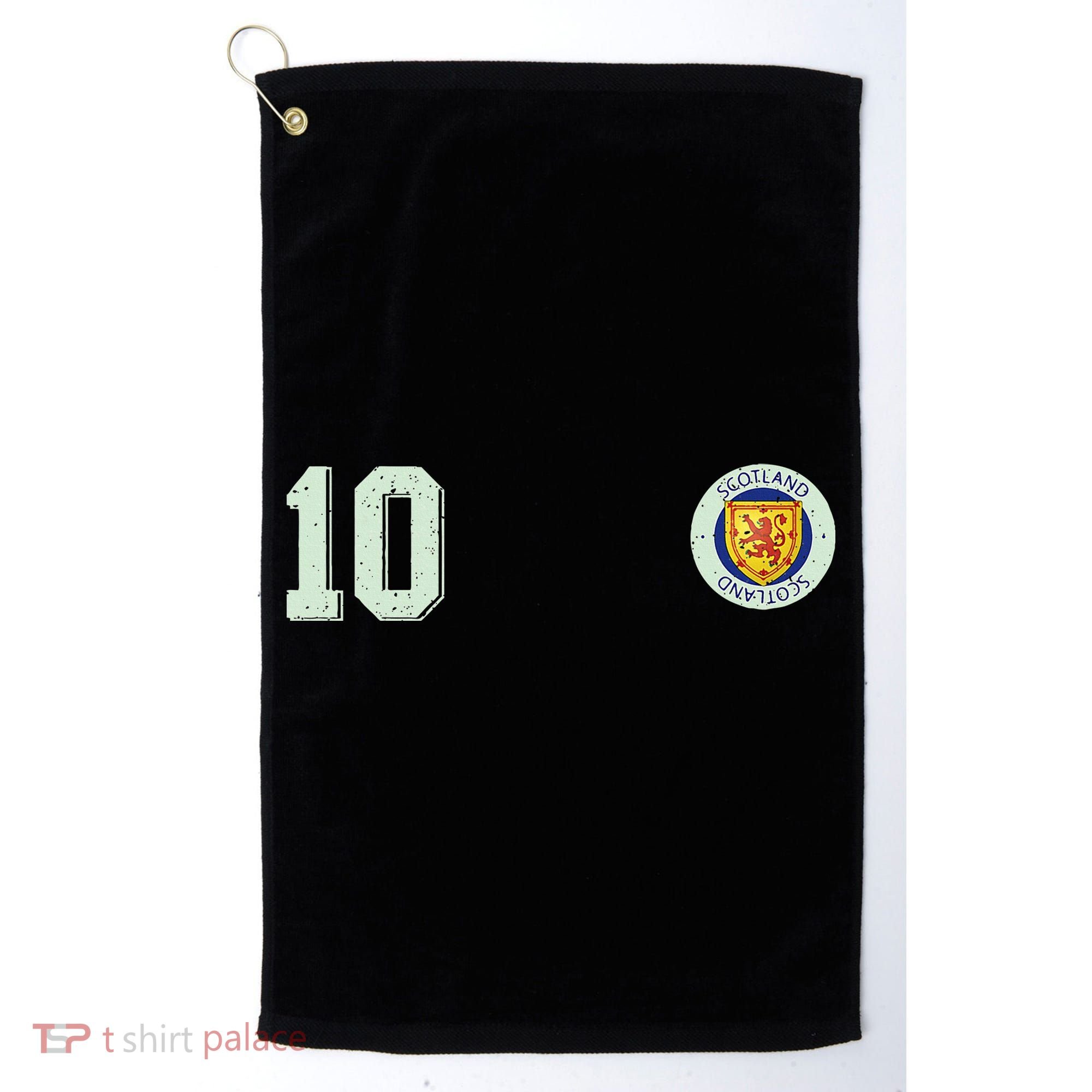 Retro Soccer Inspired Scotland Golf Towel