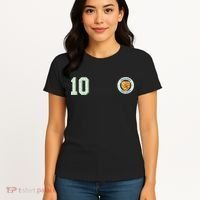 Retro Soccer Inspired Scotland Women's T-Shirt thumb 4