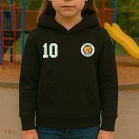Retro Soccer Inspired Scotland Kids Hoodie thumb 3