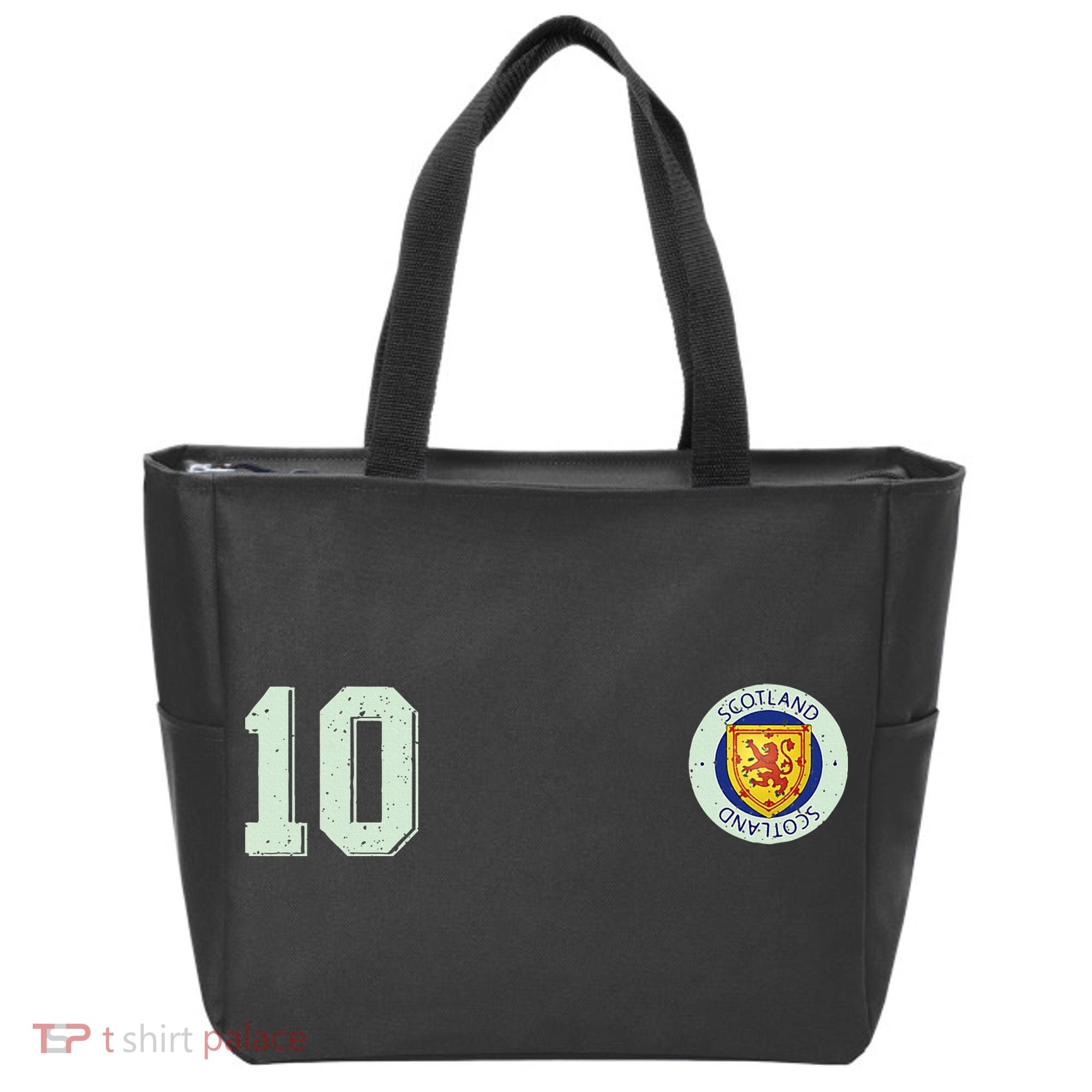 Retro Soccer Inspired Scotland Tote Bag