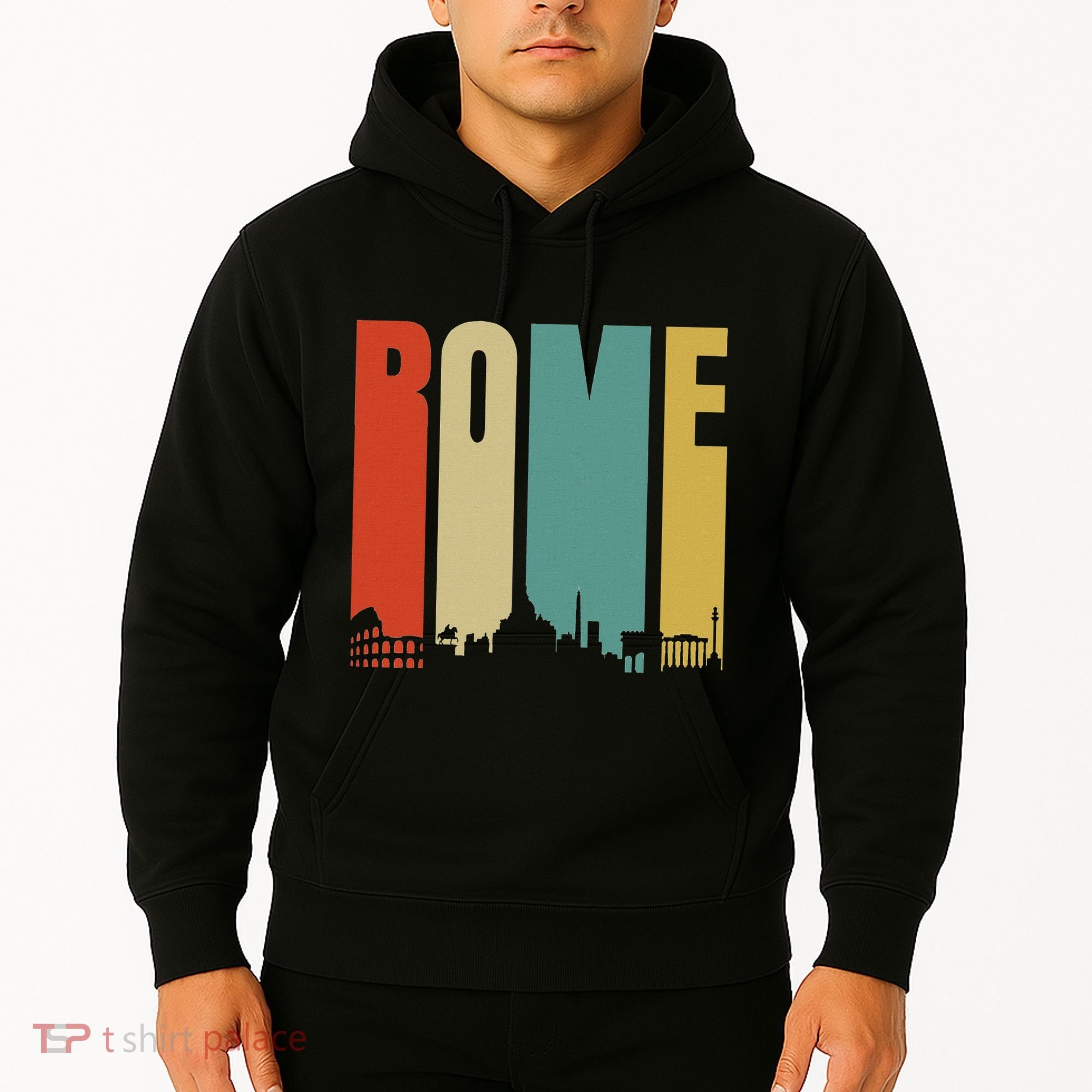Rome Skyline Italy Gift For All Italians Hoodie