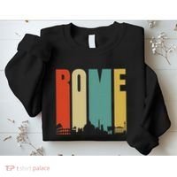 Rome Skyline Italy Gift For All Italians Sweatshirt thumb 2