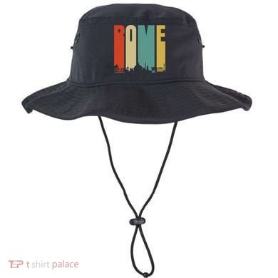 Rome Skyline Italy Gift For All Italians Bucket Hat