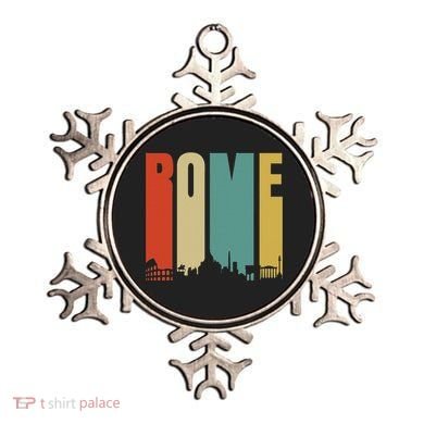 Rome Skyline Italy Gift For All Italians Ornament