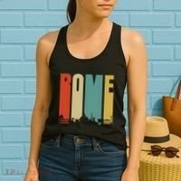 Rome Skyline Italy Gift For All Italians Women's Tank Top thumb 2