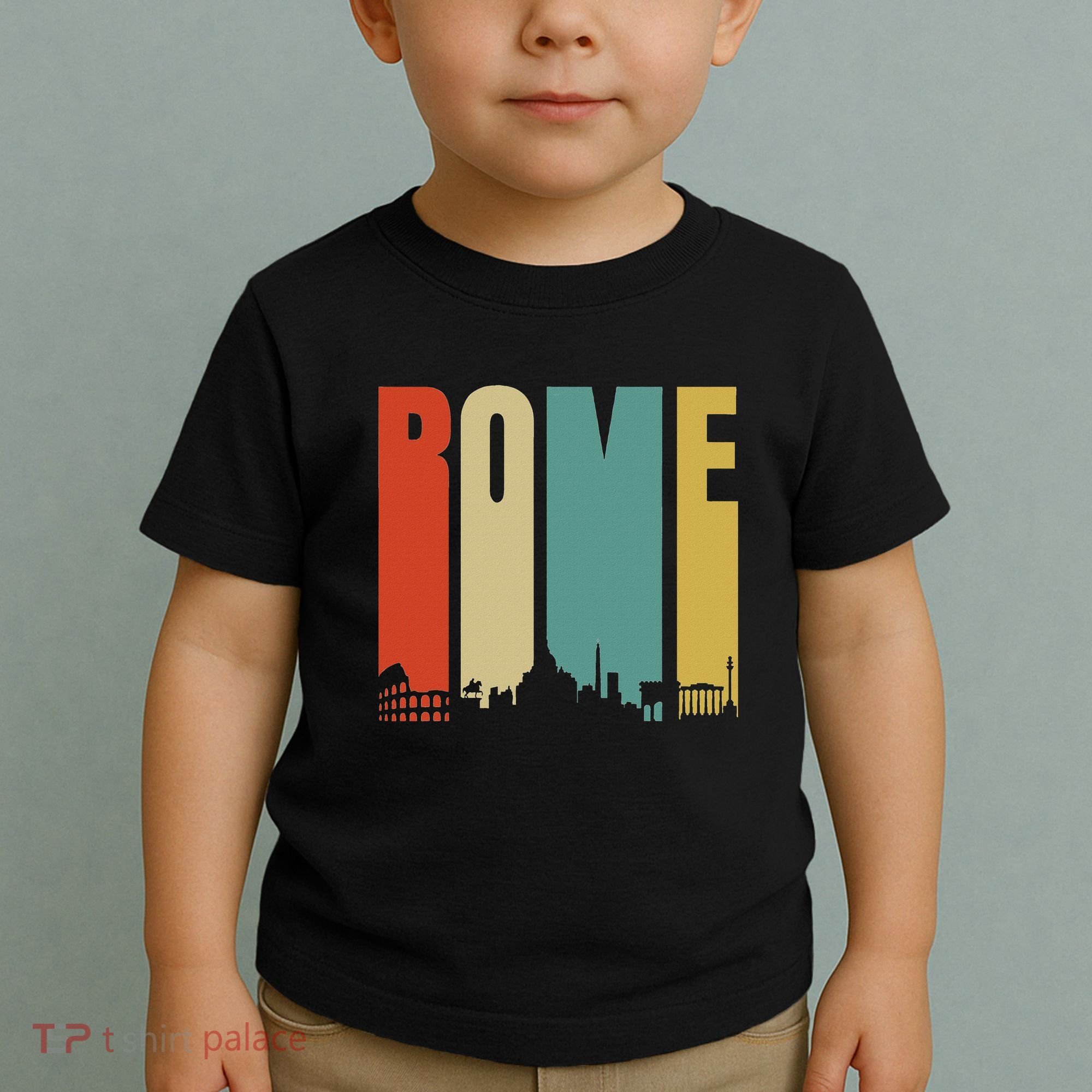 Rome Skyline Italy Gift For All Italians Toddler T-Shirt