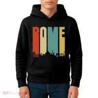 Rome Skyline Italy Gift For All Italians Kids Hoodie thumb 4