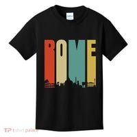Rome Skyline Italy Gift For All Italians Kids T-Shirt thumb 0