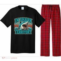Retro Shark In Shark Territory Pajama Set thumb 0