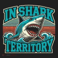 Retro Shark In Shark Territory 24oz Duet Stainless Steel Tumbler thumb 2