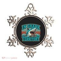 Retro Shark In Shark Territory Ornament thumb 0