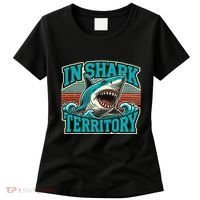 Retro Shark In Shark Territory Women's T-Shirt thumb 0