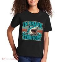 Retro Shark In Shark Territory Kids T-Shirt thumb 2
