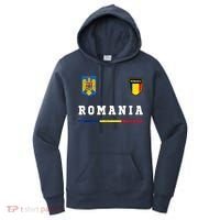 Romania Sport/Soccer Jersey Tee Flag Football Women's Hoodie thumb 0