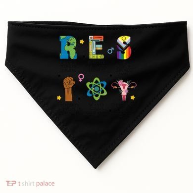 RESPECT Social Justice Acronym USA-Made Doggie Bandana