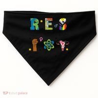 RESPECT Social Justice Acronym USA-Made Doggie Bandana thumb 0