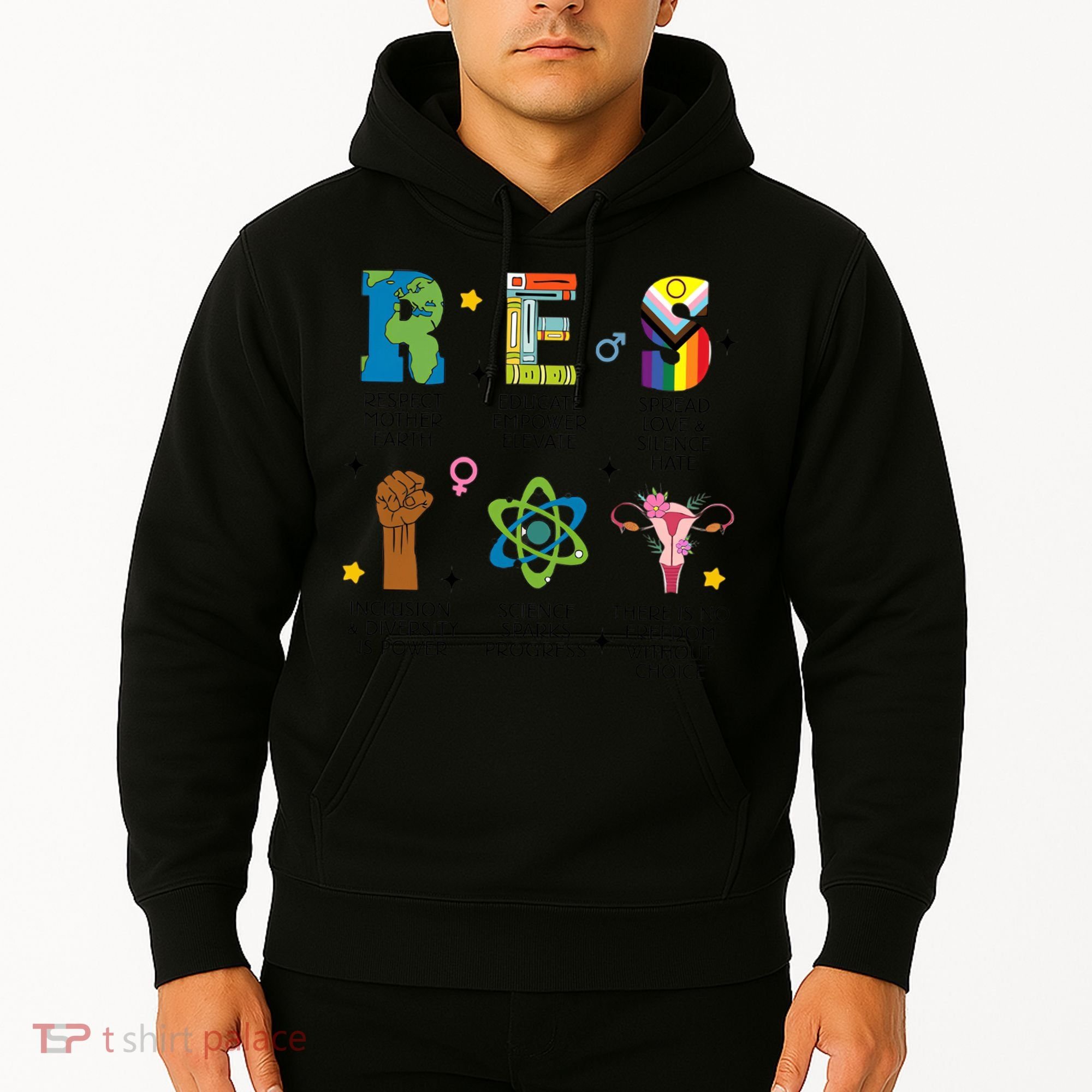 RESPECT Social Justice Acronym Hoodie