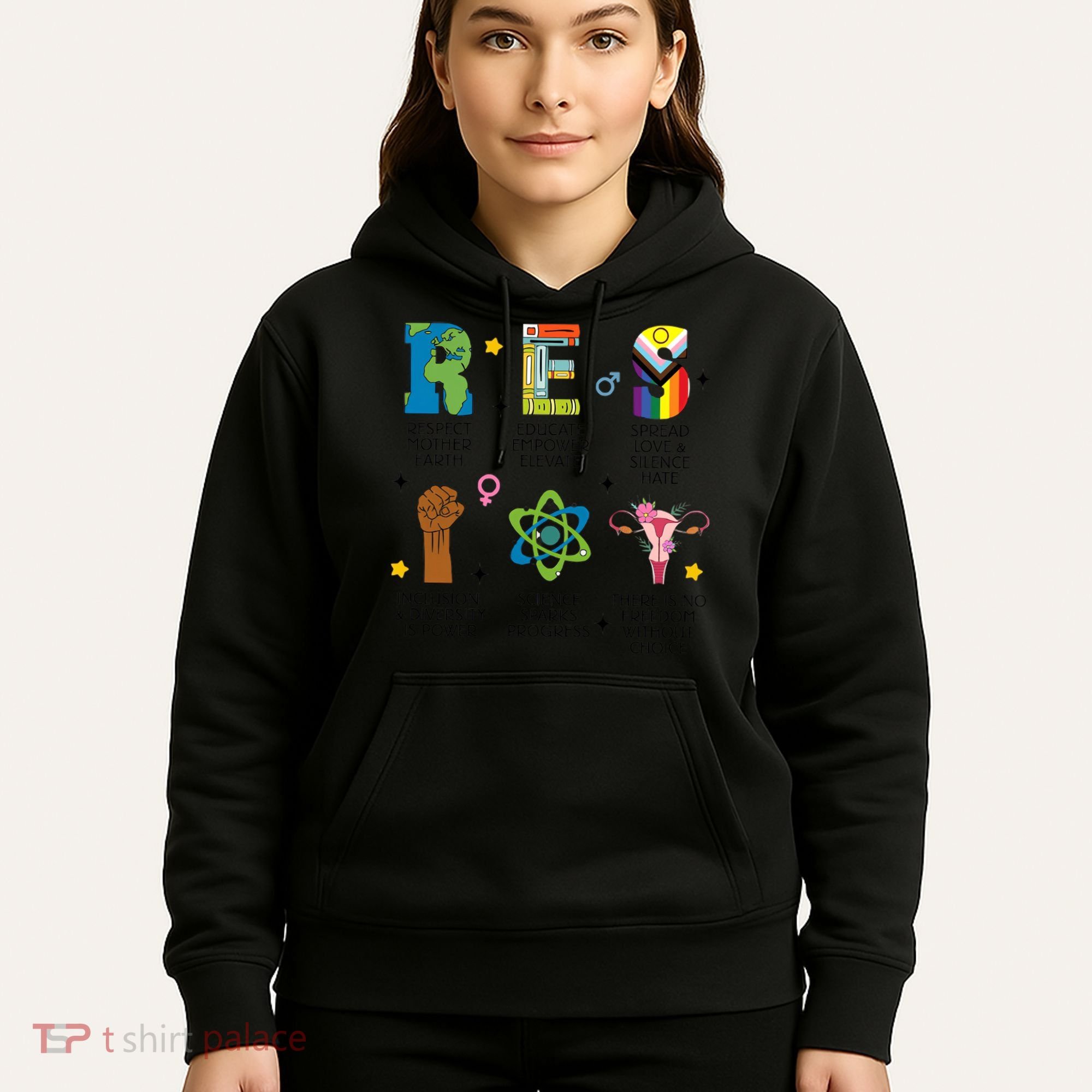 RESPECT Social Justice Acronym Hoodie