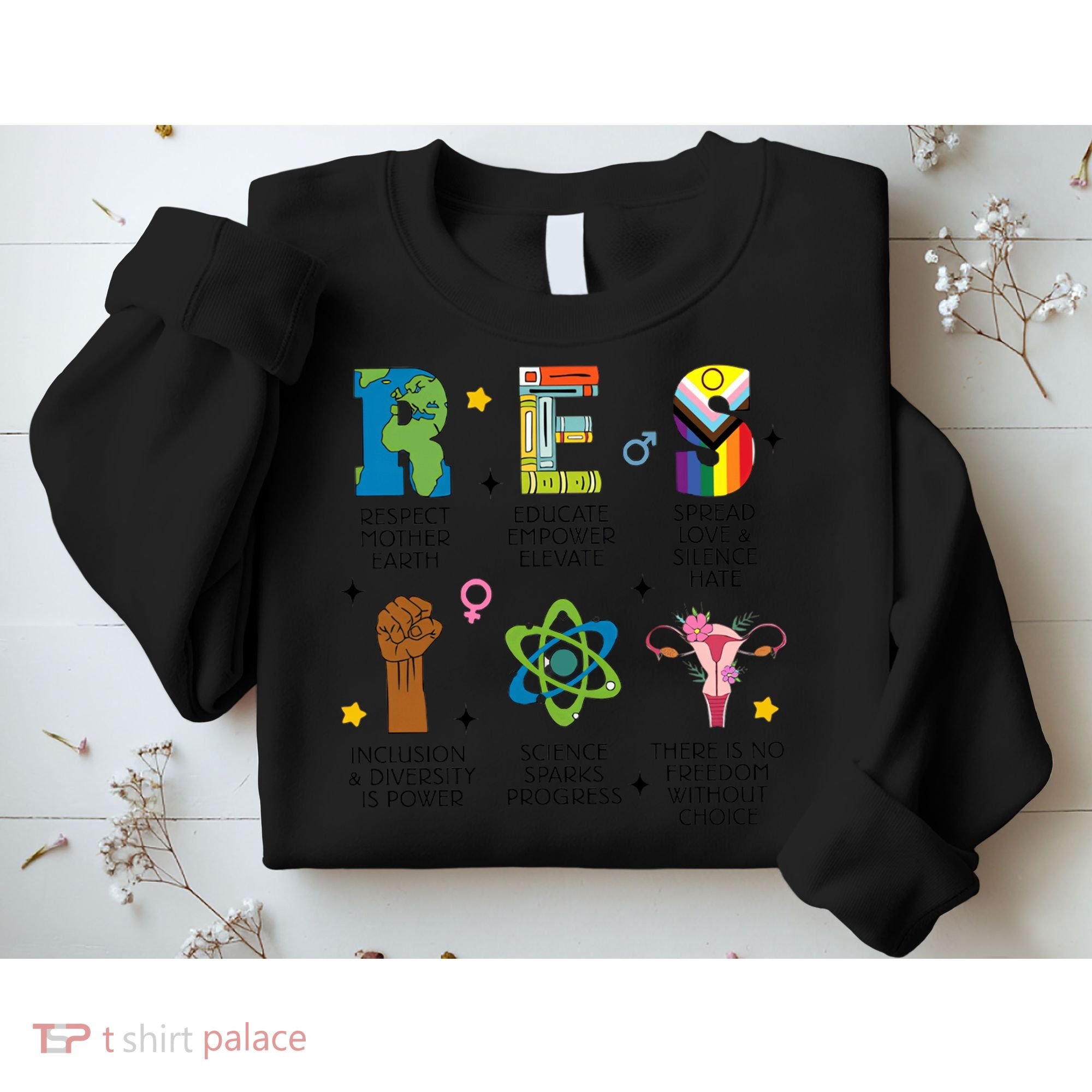 RESPECT Social Justice Acronym Sweatshirt
